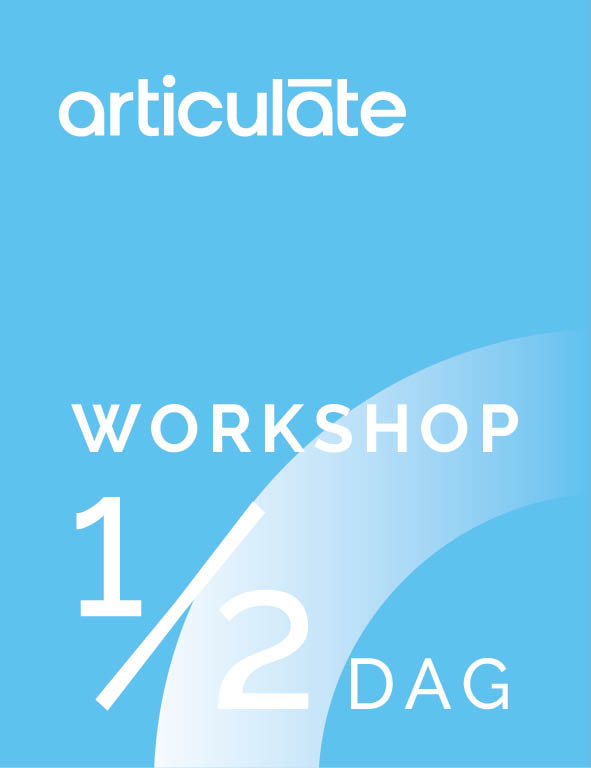 Articulate 360 1/2 dags workshops hos IT Univers Articulate 360 1/2 dags workshops hos IT Univers