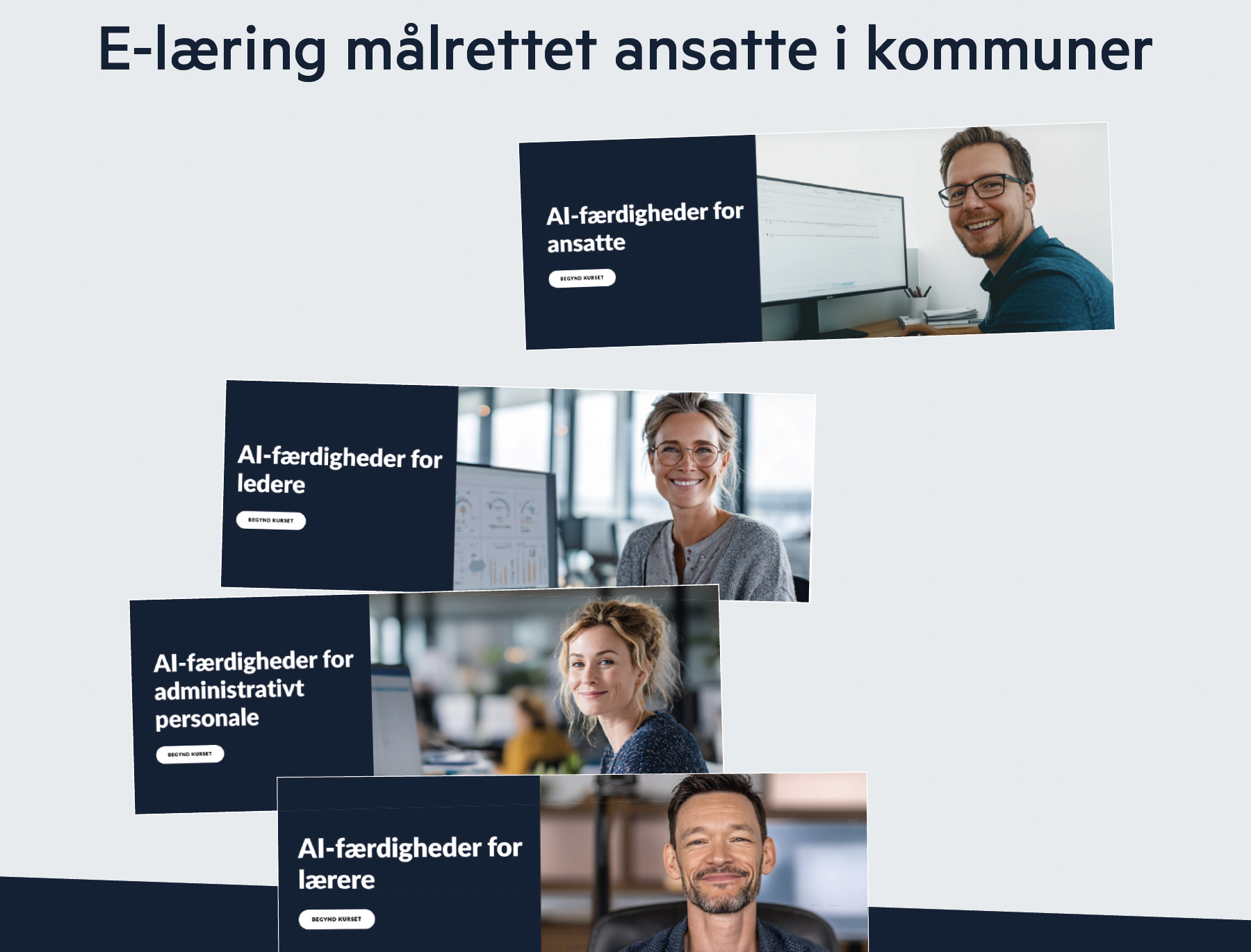 E-læring til kommuner om AI-færdigheder for ansatte